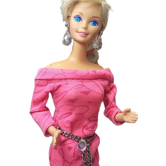 1992 Vintage Redressed Earring Magic Barbie W/Cool Boots - Picture 5 of 11